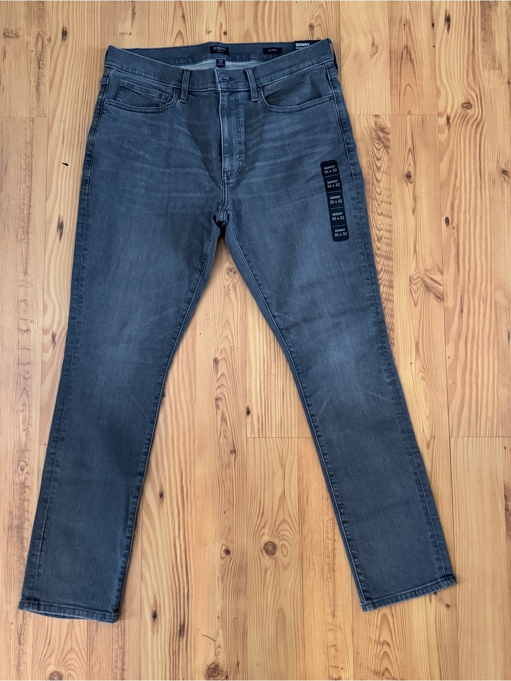 J. Crew Men’s Gray Skinny Jeans